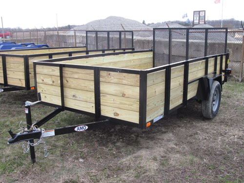 HIGH SIDE LANDSCAPE UTILITY TRAILER for sale in New Boston, MI