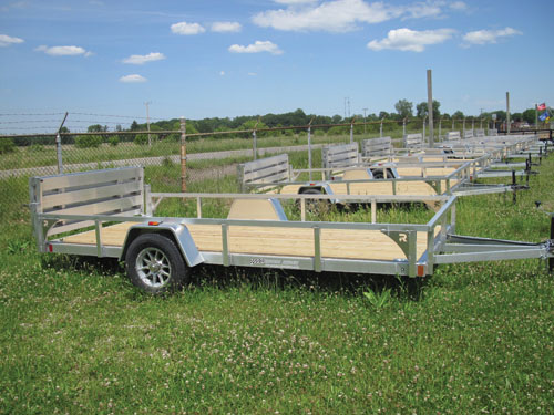 ALUMINUM OPEN TRAILERS for sale in New Boston, MI