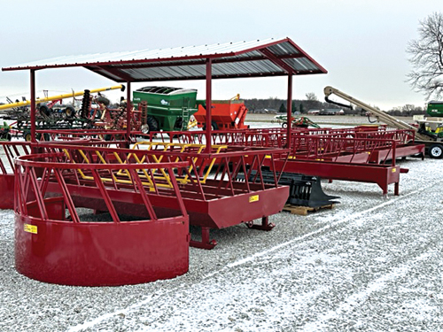 FARMCO FEEDERS, ROUND BALE, RINGS for sale in Wilkinson, IN