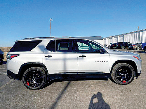 2021 CHEVROLET TRAVERSE PREMIER for sale in Sublette, IL
