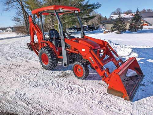 KUBOTA B26 BACKHOE TRACTOR for sale in Franklin, IN