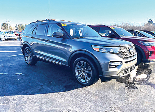 2021 FORD EXPLORER for sale in Hemlock, MI