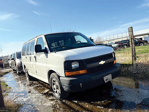 2011 CHEVROLET EXPRESS 1500 for sale in Wakarusa, IN