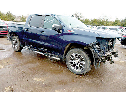 2021 CHEVROLET SILVERADO 1500 for sale in Wakarusa, IN