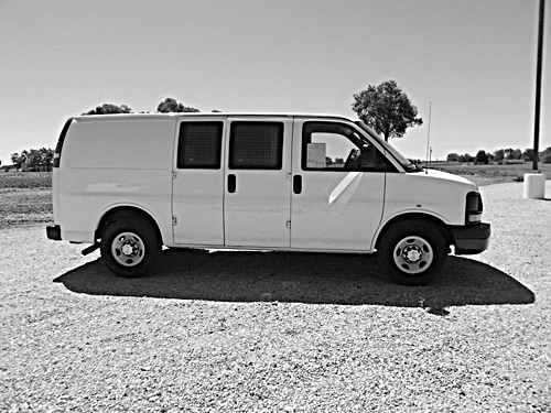 2015 CHEVROLET EXPRESS 2500 CARGO for sale in Spiceland, IN