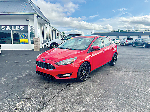 Red 2016 FORD FOCUS for sale in Frankfort, IN