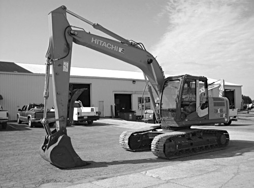 2012 HITACHI ZX160LC-3 EXCAVATOR for sale in Holland, MI