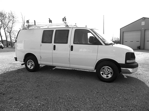 2014 CHEVROLET EXPRESS 2500 CARGO for sale in Spiceland, IN