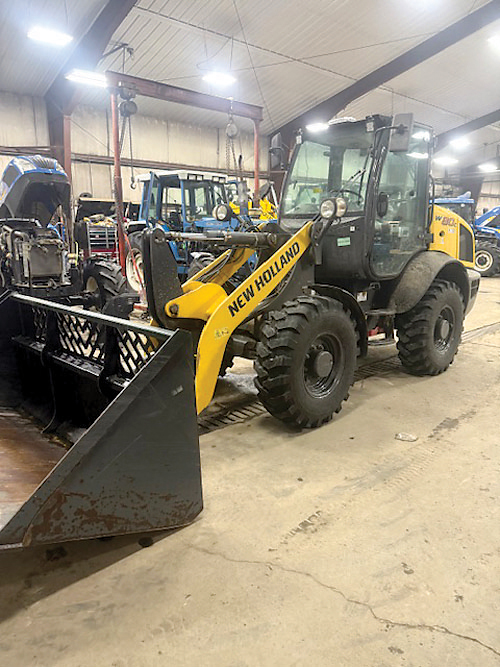 NEW HOLLAND W80C MINI WHEEL LOADER for sale in Alpena, MI