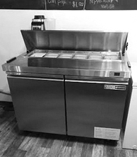 SANDWICH REFRIGERATOR PREP TABLE for sale in Paulding, OH