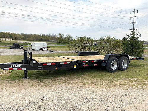 BEHNKE ENTERPRISES EQUIPMENT TRAILER for sale in Beardstown, IL