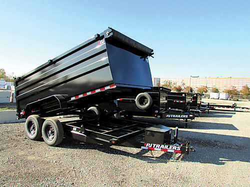 PJ HIGH SIDE DUMP TRAILER for sale in Milan, MI