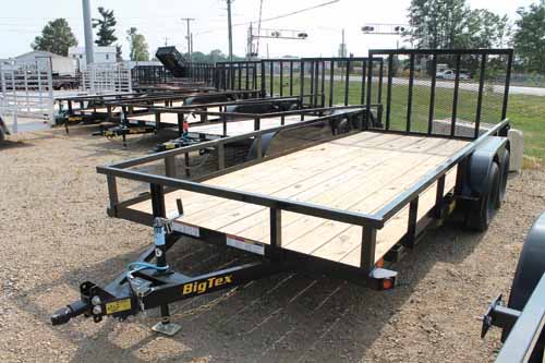 BIG TEX LANDSCAPE UTILITY TRAILER for sale in Milan, MI