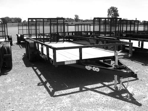 SURE-TRAC TUBE TOP LANDSCAPE TRAILER for sale in Markle, IN