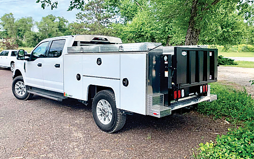 MARTIN ALUMINUM SERVICE BODY for sale in Beardstown, IL