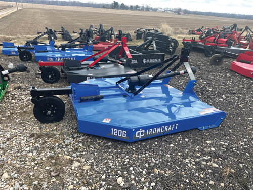 IRONCRAFT 3 PT. ROTARY MOWERS for sale in Milton, IN