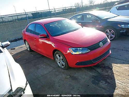 2012 VOLKSWAGEN JETTA for sale in Wakarusa, IN