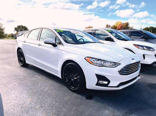 2020 FORD FUSION for sale in Hemlock, MI