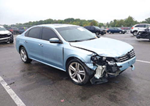 2013 VOLKSWAGEN PASSAT for sale in Wakarusa, IN