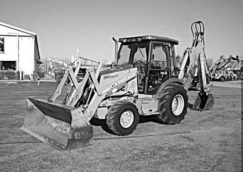 2007 CASE 590 for sale in Holland, MI