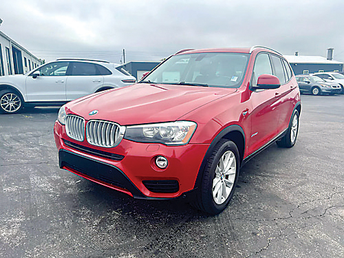 Red 2017 BMW X3 for sale in Frankfort, IN
