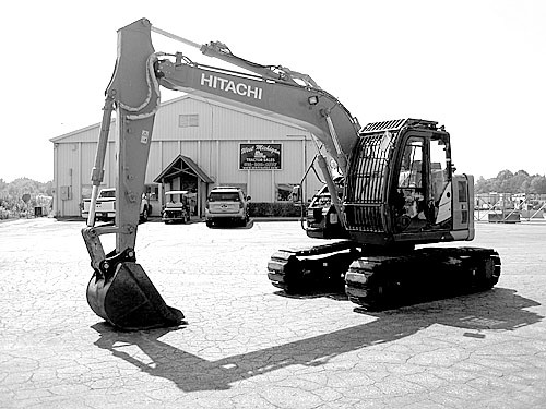 2018 HITATCHI ZX135-6 EXCAVATOR for sale in Holland, MI