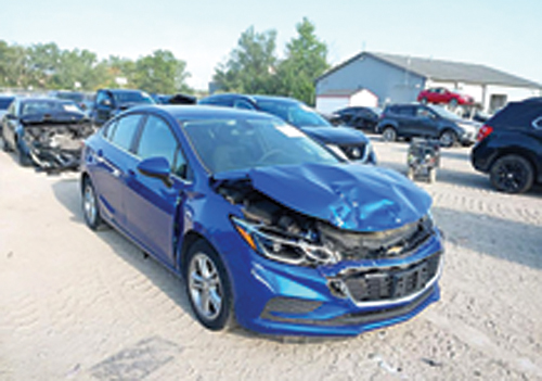 2017 CHEVROLET CRUZE for sale in Wakarusa, IN