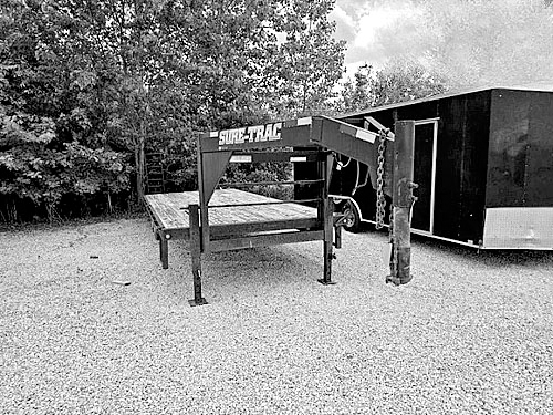 2010 SURE-TRAC 102”X24’ (20+4) 14K GOOSENECK DECKOVER TRAILER for sale in Bainbridge, IN