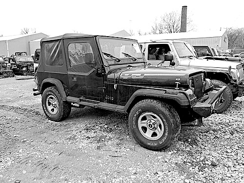 1989 JEEP WRANGLER for sale in Vincennes, IN