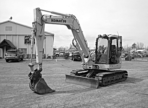 2005 KOMATSU PC78MR-6 EXCAVATOR for sale in Holland, MI