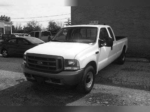 White 2004 FORD F-250 for sale in Waukegan, IL