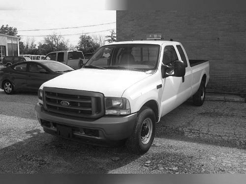 White 2004 FORD F-250 for sale in Waukegan, IL