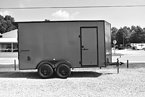 Gray 2026 HOMESTEADER 7X14 OVERLAND for sale in Elnora, IN
