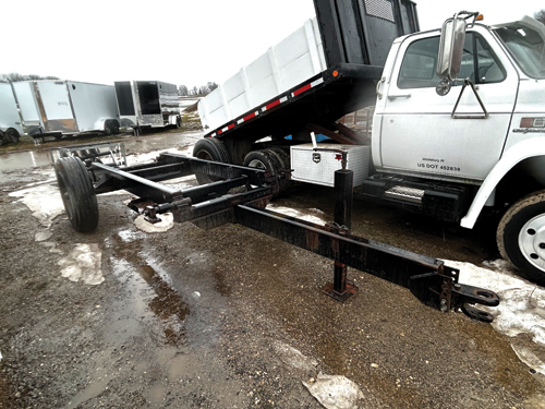 SINGLE AXLE HEAVY DUTY TRAILER FRAME for sale in Holland, MI