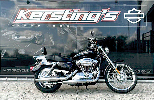 Black 2004 HARLEY-DAVIDSON XL1200C/SPORSTER 1200 CUSTOM for sale in Winamac, IN