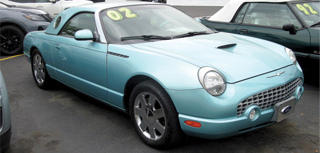 2002 FORD THUNDERBIRD for sale in Farmington, MI