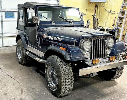 1978 JEEP CJ5 for sale in Sheridan, MI