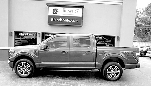 Blue 2023 FORD F-150 for sale in Bloomington, IN