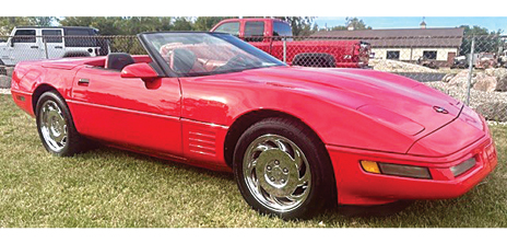 1994 CHEVROLET CORVETTE for sale in Fairmount, IN