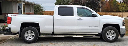 2017 CHEVROLET SILVERADO 1500 for sale in Ossian, IN