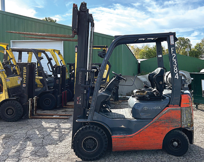 2018 TOYOTA FORKLIFT for sale in Wawaka, IN