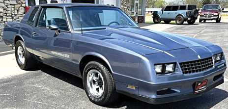 1984 CHEVROLET MONTE CARLO for sale in Middletown, IN