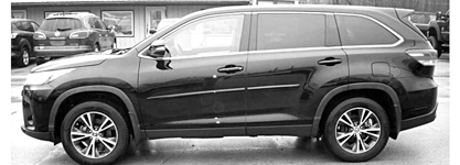 2019 TOYOTA HIGHLANDER for sale in Warsaw, IN