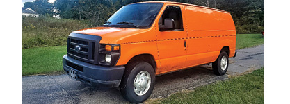 2009 FORD E-250 CARGO for sale in Greensburg, IN