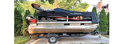 2017 SUN TRACKER 16 FT DLX BASS BUGGY for sale in Flushing, MI