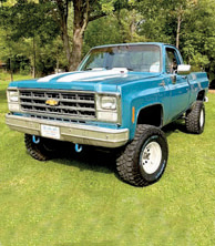 1980 CHEVROLET K-10 for sale in Birch Run, MI