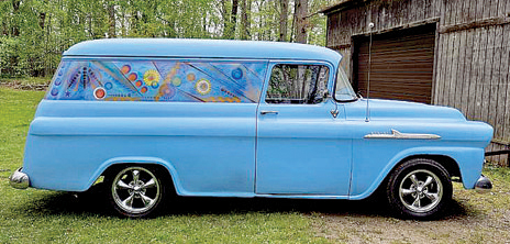 1956 CHEVROLET APACHE PANEL TRUCK for sale in Grand Blanc, MI