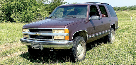 1996 CHEVROLET TAHOE for sale in Fortville, IN