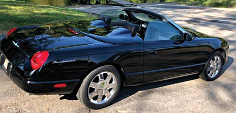 2002 FORD THUNDERBIRD for sale in Niles, MI