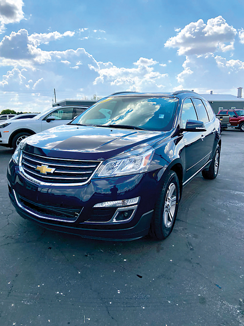 2017 CHEVROLET TRAVERSE for sale in Frankfort, IN